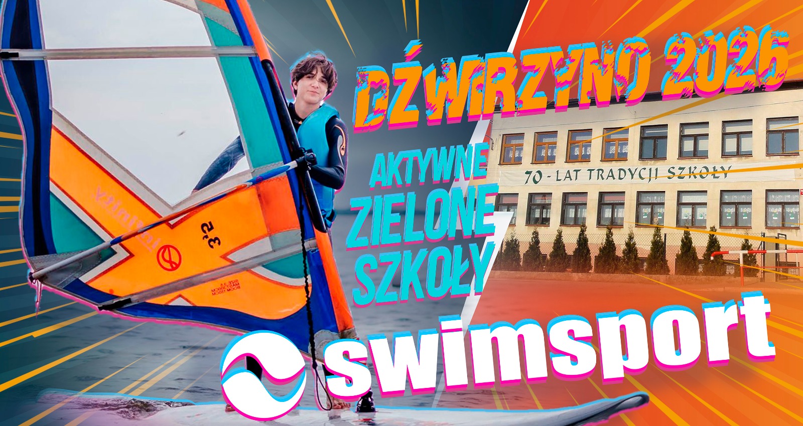 Aktywna Zielona Szkoła SwimSport nad morzem – oferta dla Szkoły w Świętoszówce – Lato 2026